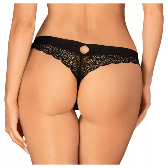 Obsessive - dámská tanga - sexy střih - černá - M/L