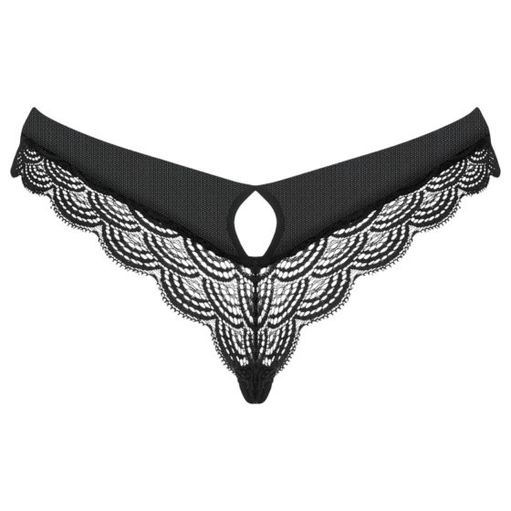 Obsessive Chemeris - sexy tanga (černá)