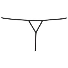   Cottelli - Dámské minimalistické kalhotky s kamínky (černé)