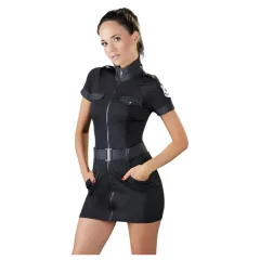 Cottelli - kostým policistky - šaty - černá