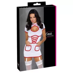 Cottelli - sexy kostým zdravotní sestřičky (bílý)