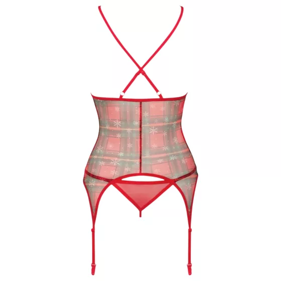 Obsessive Jollymore - vánoční spodní prádlo set - XL/XXL
