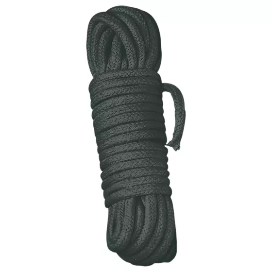 Shibari Rope - bondážní lano (3 m, černé)