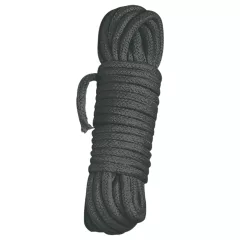 Shibari Rope - bondážní lano (7 m, černé)