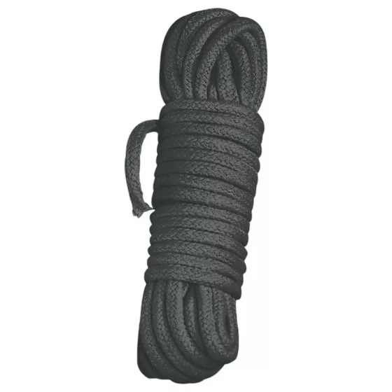 Shibari Rope - bondážní lano (7 m, černé)