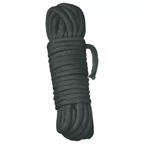Shibari Rope - bondage lano (10 m, černé)