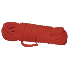 Shibari Rope - bondage lano (10 m, červené)