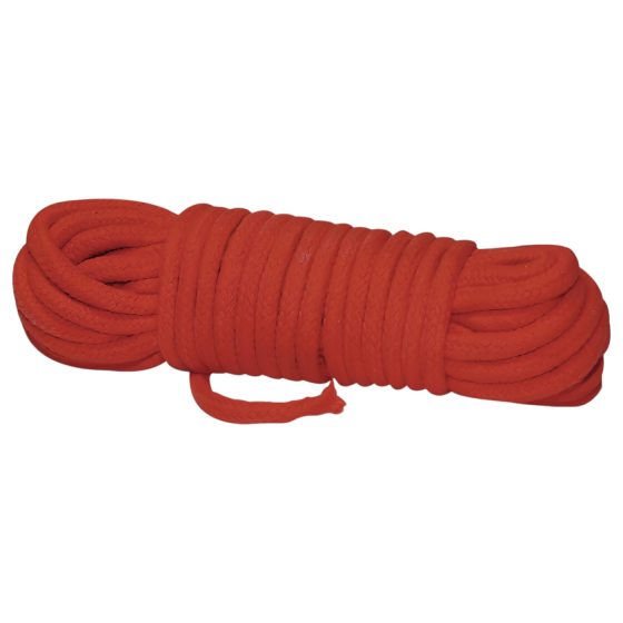 Shibari Bondage lano – 10m (červené)