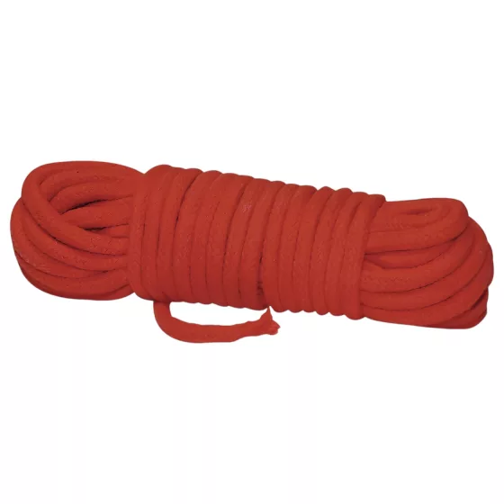 Shibari Rope - bondage lano (10 m, červené)