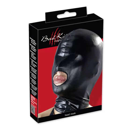 Bad Kitty - erotická maska s otvorem na ústa - S/L
