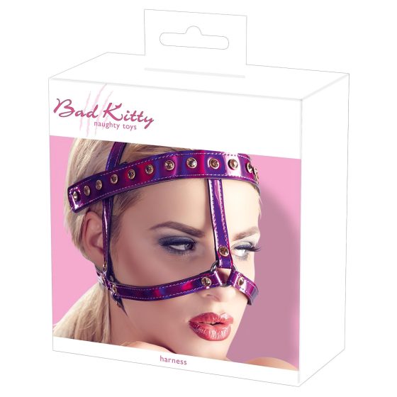 Bad Kitty - třpytivá růžová čelenka