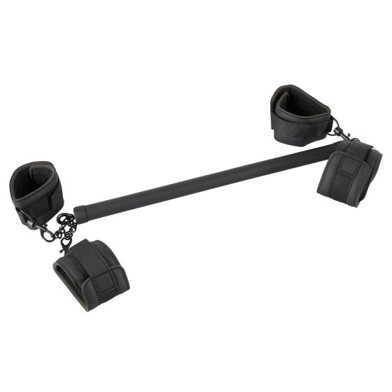 Fetish - umělá kůže svazovací tyč set (6 ks) - černá