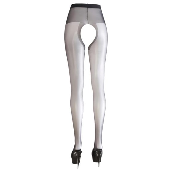 Cottelli - podvazkový set - černá - XL