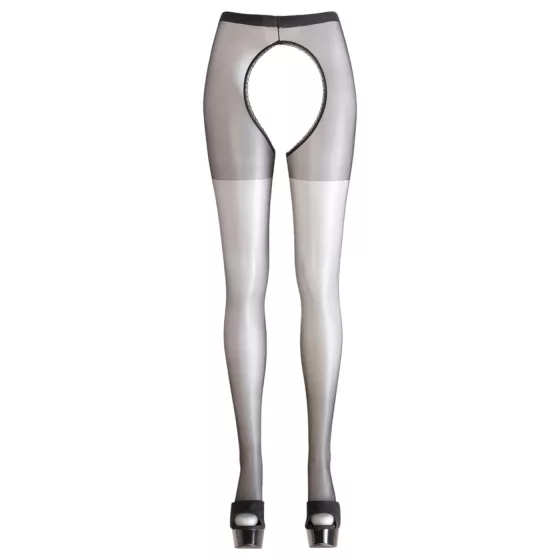 Cottelli - erotické punčochy - černé - L/XL