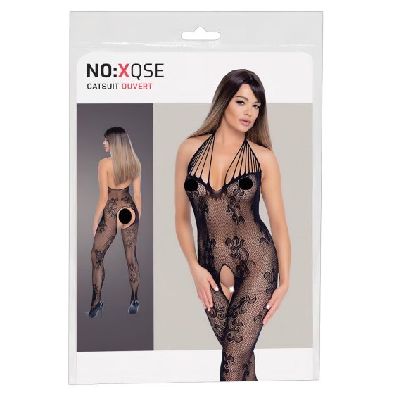 / NO:XQSE - sexy kočičí obleček - černý (S-L)