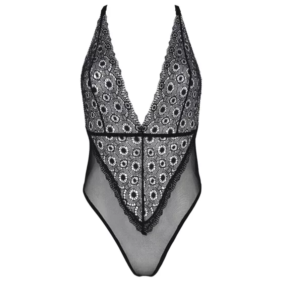 / Passion Eco Zinnia - krajkové body (černé) - L/XL