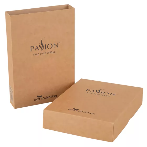 / Passion Eco Zinnia - krajkové body (černé) - L/XL