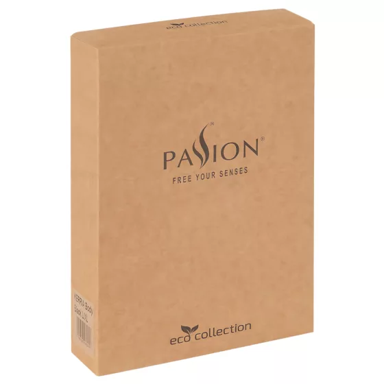 / Passion Eco Zinnia - krajkové body (černé) - L/XL