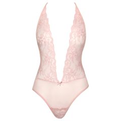 Kissable - krajkové body (růžové)