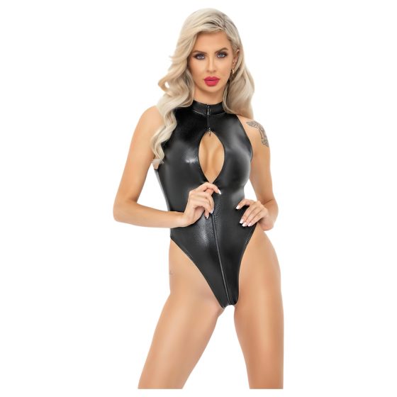 Noir - body s hadím vzorem (černý)