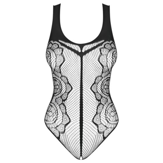 Obsessive B335 - průhledné, otevřené body (černé) - S-L
