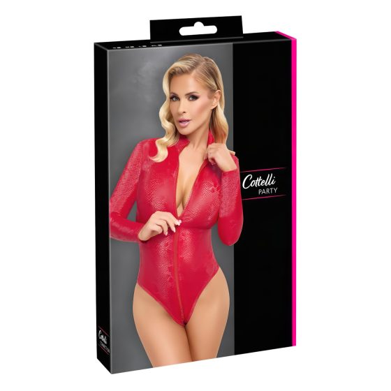 Cottelli - červené body s hadím vzorem
