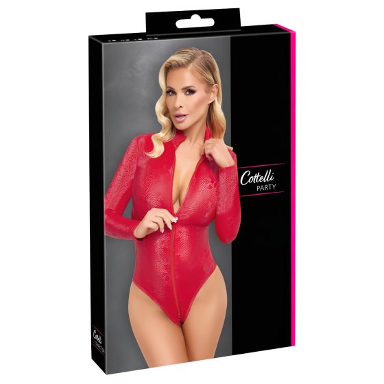 Cottelli - červené body s hadím vzorem