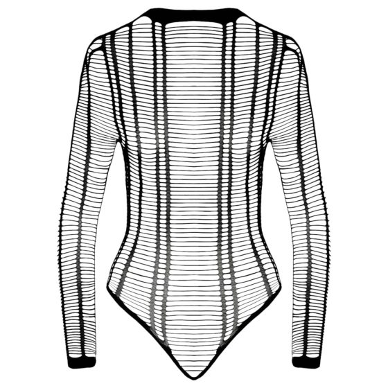 Cottelli - Průhledné pruhované body (černé) - S-L