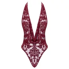 Noir Kink Royal - průhledné body - červené