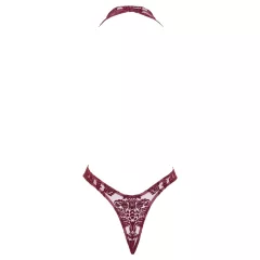 Noir Kink Royal - průhledné body - červené