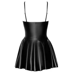 Noir Libido - mini šaty - matné - černé