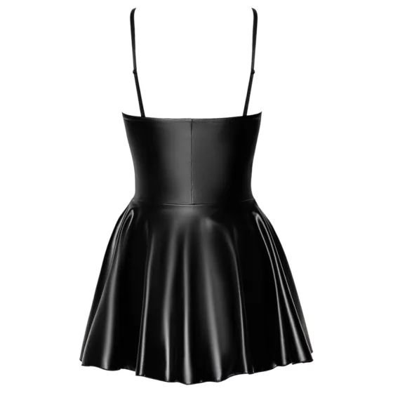 Noir Libido - mini šaty - matné - černé