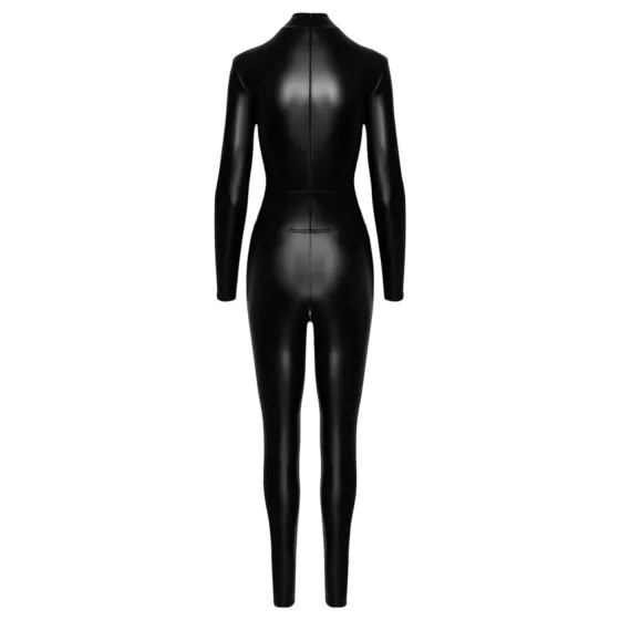 Noir - overal na zip (černý) - M