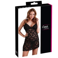 Cottelli - Krajková noční košilka a tanga