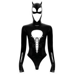 Black Velvet - Batwoman body s dlouhým rukávem (černý)