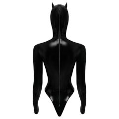 Black Velvet - Batwoman body s dlouhým rukávem (černý)