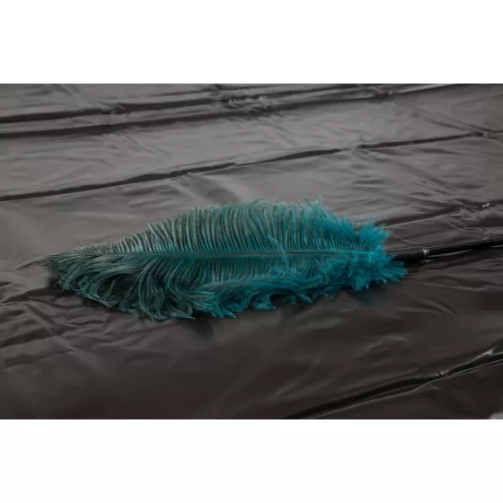 Fetish - Lakovaný prostěradlo - super měkké - 200×230 cm (černé)