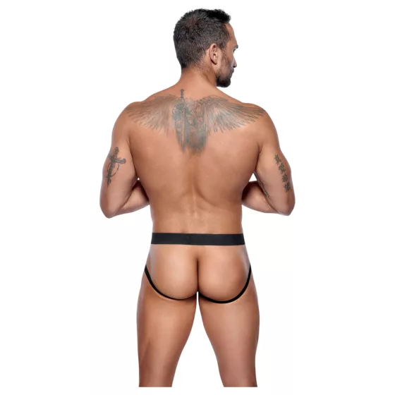 Black Level - jockstrap se zipem (černý) - M
