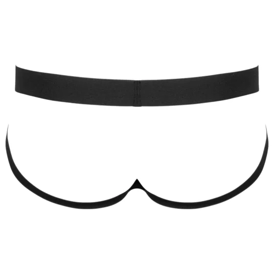 Black Level - jockstrap se zipem (černý) - XXL