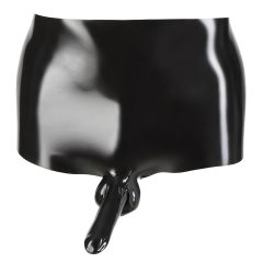 Latex - boxerky + návlek na penis (černý)