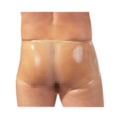 LATEX - boxerky + návlek na penis (přírodní)