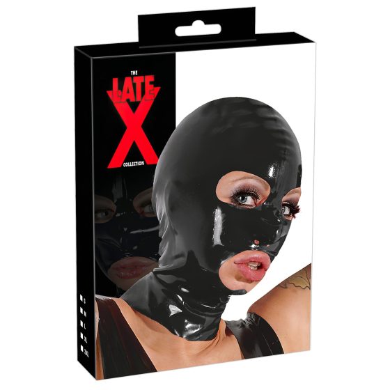LATEX - maska pro sání (černá)