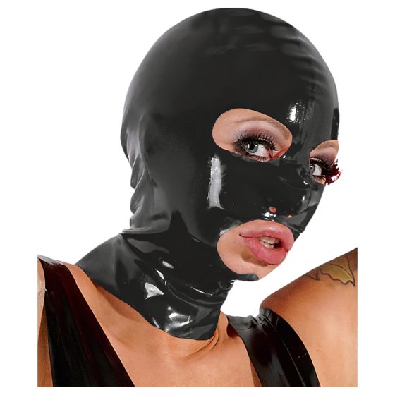 LATEX - maska pro sání (černá)