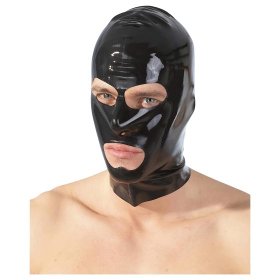 LATEX - maska pro sání (černá)