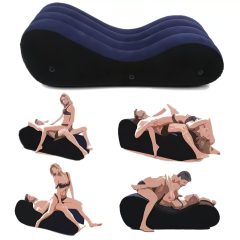   Magický Polštář - Nafukovací sex pohovka - velká (modrá)