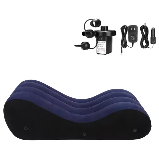 Desirel Magic Pillow - Nafukovací sex pohovka - velká (modrá)