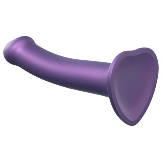 Strap-on-me Metalická Lesk M - přátelské k pokožce dildo (metalická fialová)