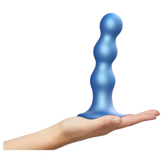 / Strap-on-me Balls L - kuličky, přísavný dildo (modrá)