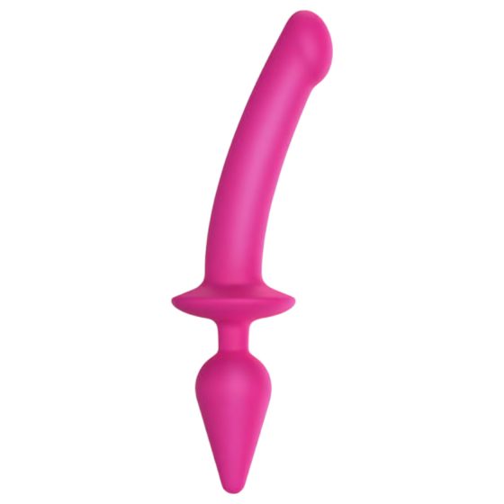 / Strap-on-me Switch Polorealistické XXL - 2v1 dildo (růžové)