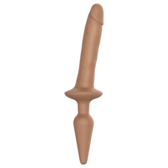 / Strap-on-me Switch Realistic S - 2v1 silikonové dildo (přírodní)